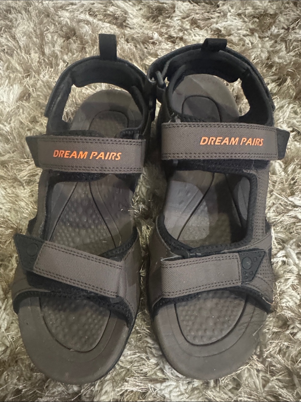 DREAM PAIRS Men's Hiking Walking Sport Water Sandals like new worn one time
